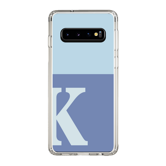 Slim Protection Case［ Original - initial two tone - K blue ］