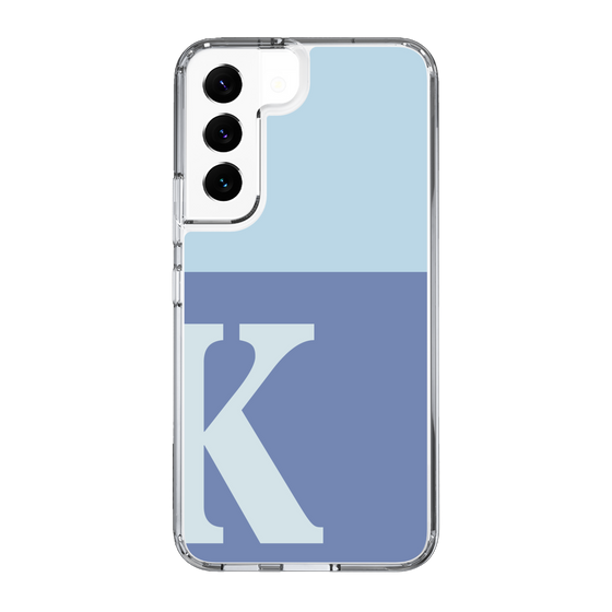 Slim Protection Case［ Original - initial two tone - K blue ］