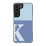 Slim Protection Case［ Original - initial two tone - K blue ］