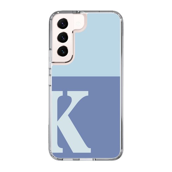 Slim Protection Case［ Original - initial two tone - K blue ］