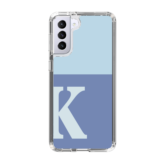 Slim Protection Case［ Original - initial two tone - K blue ］