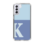 Slim Protection Case［ Original - initial two tone - K blue ］