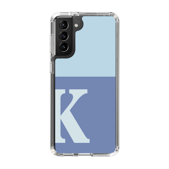 Slim Protection Case［ Original - initial two tone - K blue ］