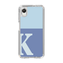 Slim Protection Case［ Original - initial two tone - K blue ］
