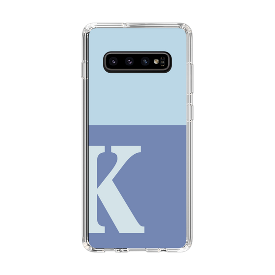 Slim Protection Case［ Original - initial two tone - K blue ］