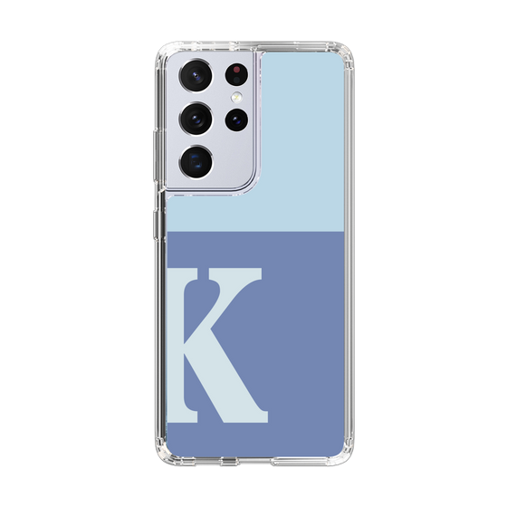 Slim Protection Case［ Original - initial two tone - K blue ］