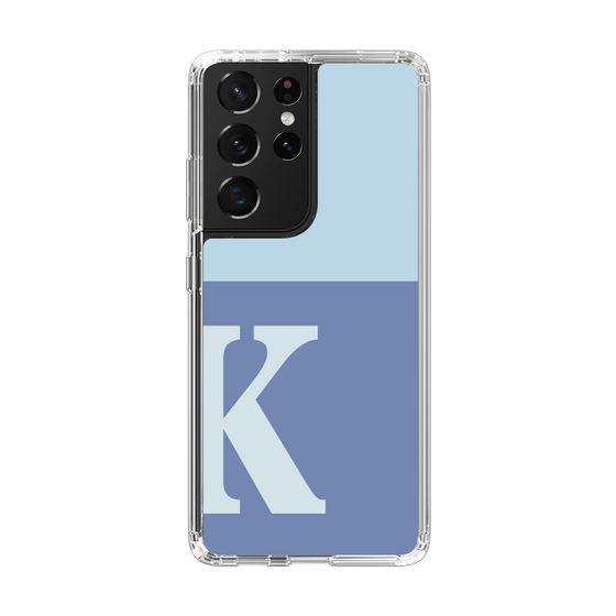 Slim Protection Case［ Original - initial two tone - K blue ］