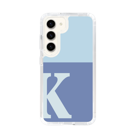 Slim Protection Case［ Original - initial two tone - K blue ］