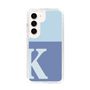 Slim Protection Case［ Original - initial two tone - K blue ］