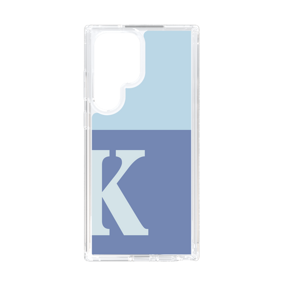 Slim Protection Case［ Original - initial two tone - K blue ］