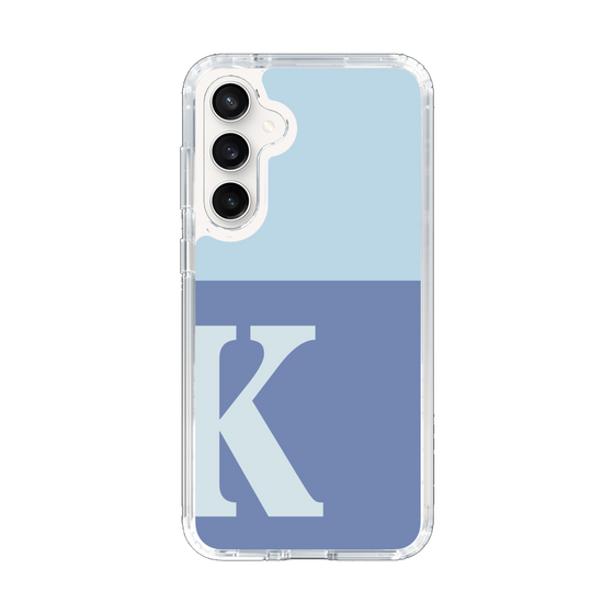 Slim Protection Case［ Original - initial two tone - K blue ］