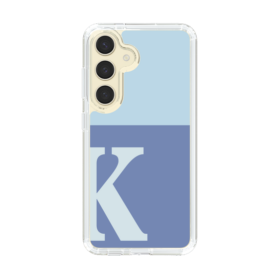 Slim Protection Case［ Original - initial two tone - K blue ］