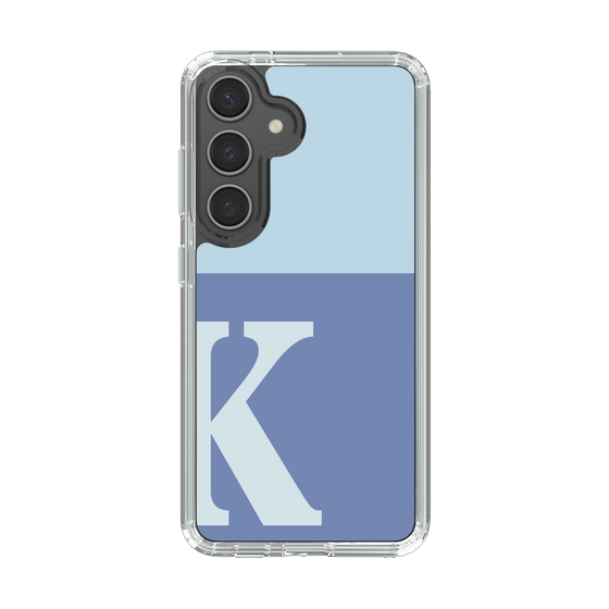 Slim Protection Case［ Original - initial two tone - K blue ］