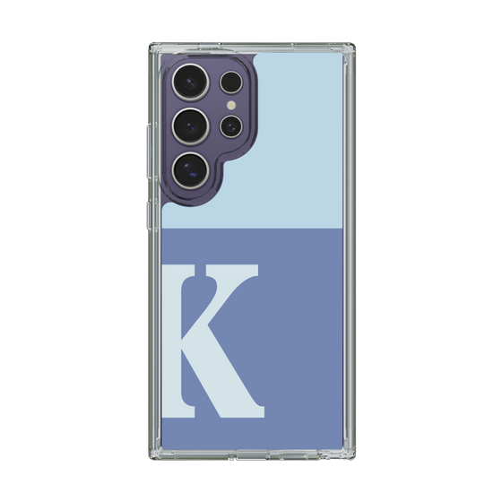 Slim Protection Case［ Original - initial two tone - K blue ］
