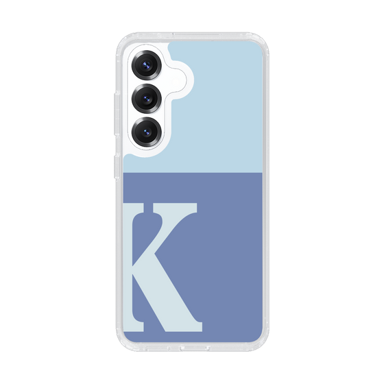 Slim Protection Case［ Original - initial two tone - K blue ］