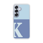 Slim Protection Case［ Original - initial two tone - K blue ］