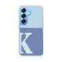 Slim Protection Case［ Original - initial two tone - K blue ］
