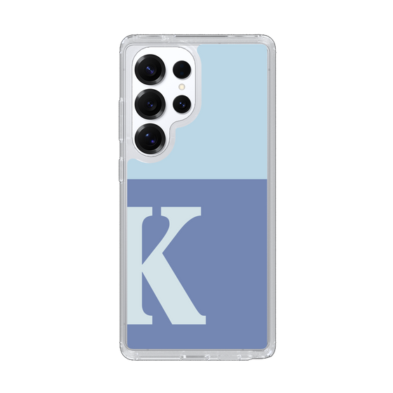 Slim Protection Case［ Original - initial two tone - K blue ］