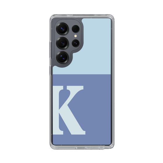 Slim Protection Case［ Original - initial two tone - K blue ］