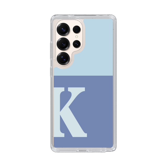 Slim Protection Case［ Original - initial two tone - K blue ］