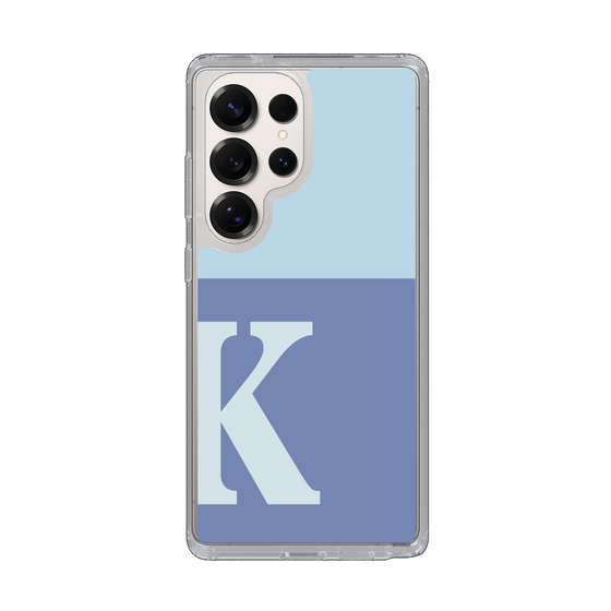 Slim Protection Case［ Original - initial two tone - K blue ］