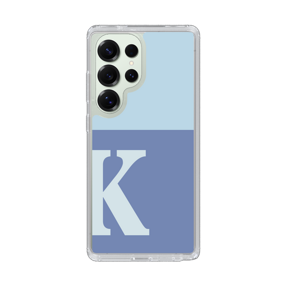 Slim Protection Case［ Original - initial two tone - K blue ］