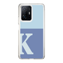 Slim Protection Case［ Original - initial two tone - K blue ］