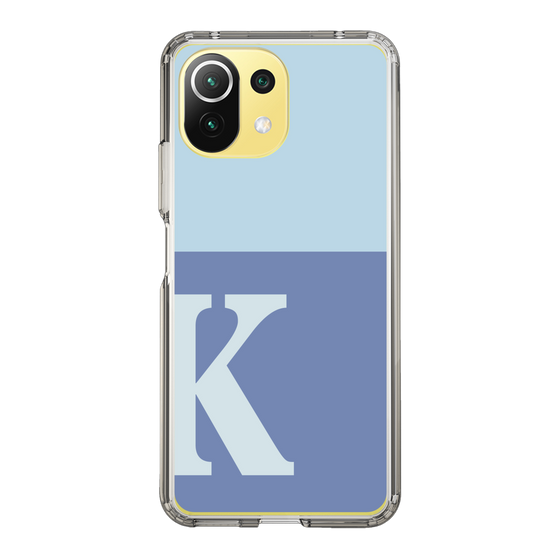 Slim Protection Case［ Original - initial two tone - K blue ］