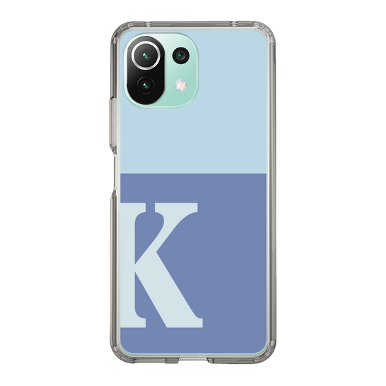 Slim Protection Case［ Original - initial two tone - K blue ］