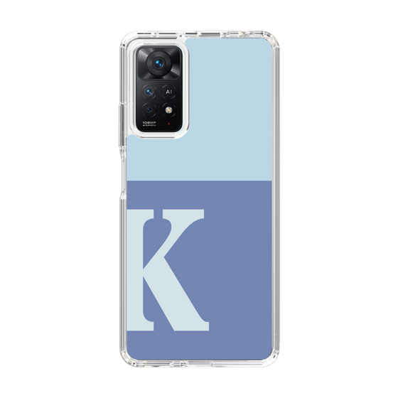 Slim Protection Case［ Original - initial two tone - K blue ］