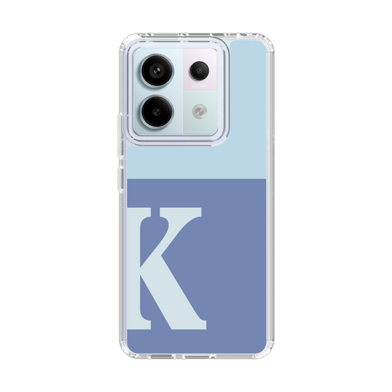 Slim Protection Case［ Original - initial two tone - K blue ］