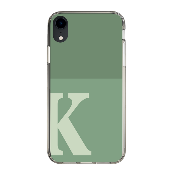 Slim Protection Case［ Original - initial two tone - K green ］