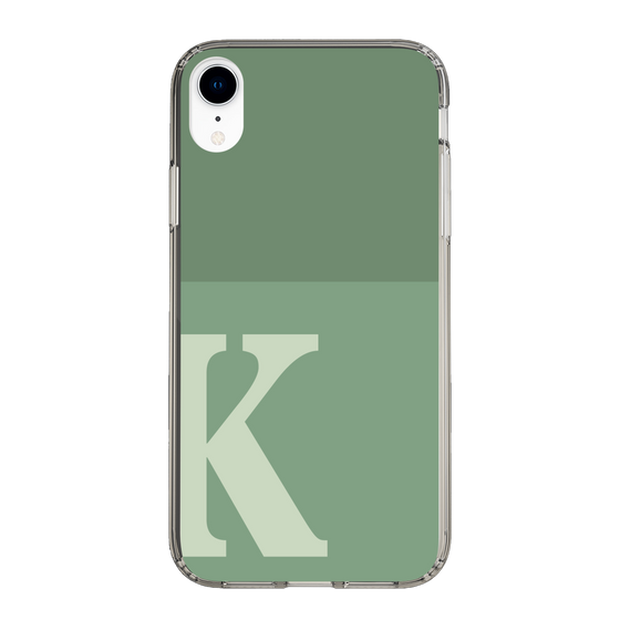 Slim Protection Case［ Original - initial two tone - K green ］