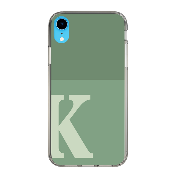 Slim Protection Case［ Original - initial two tone - K green ］