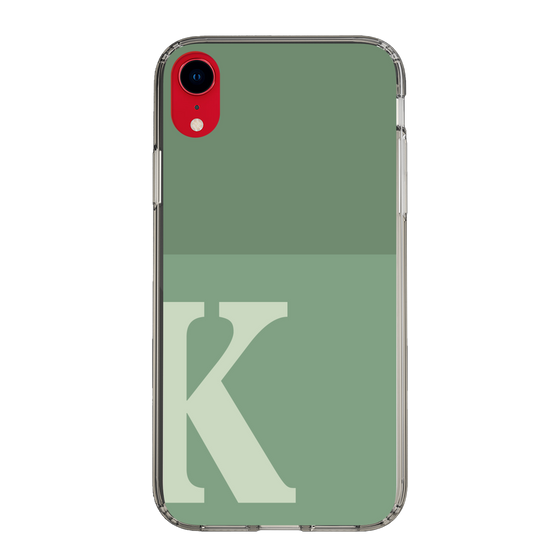 Slim Protection Case［ Original - initial two tone - K green ］