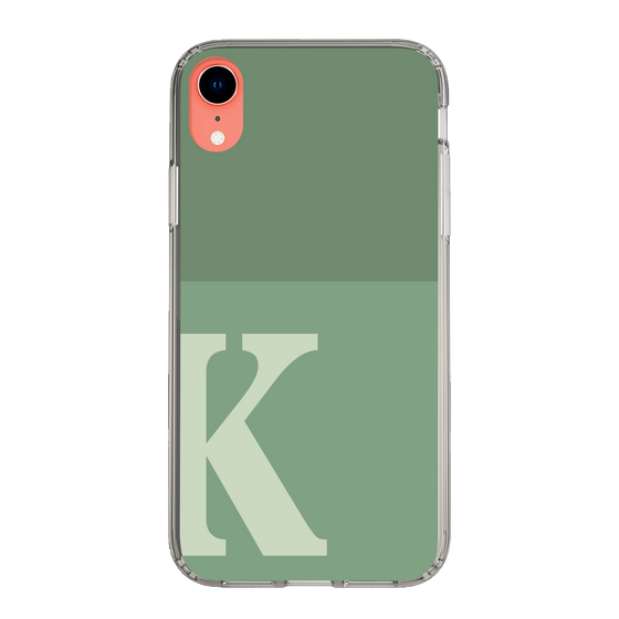 Slim Protection Case［ Original - initial two tone - K green ］