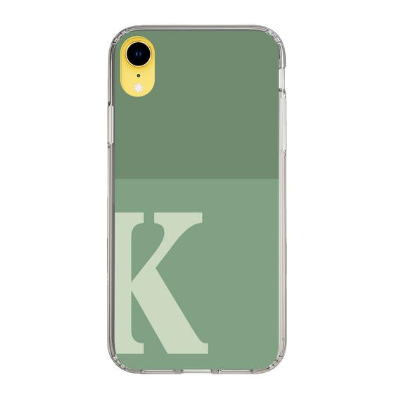Slim Protection Case［ Original - initial two tone - K green ］