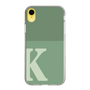 Slim Protection Case［ Original - initial two tone - K green ］