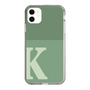Slim Protection Case［ Original - initial two tone - K green ］