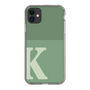 Slim Protection Case［ Original - initial two tone - K green ］