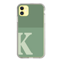 Slim Protection Case［ Original - initial two tone - K green ］