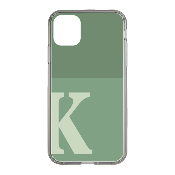 Slim Protection Case［ Original - initial two tone - K green ］