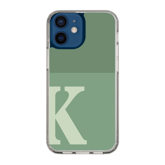Slim Protection Case［ Original - initial two tone - K green ］