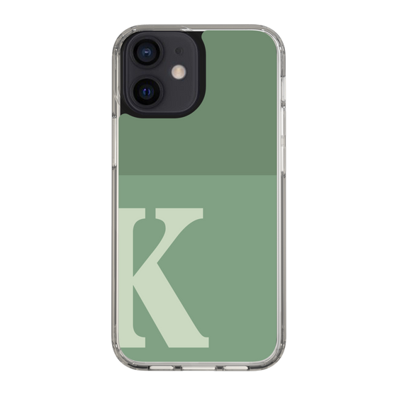 Slim Protection Case［ Original - initial two tone - K green ］