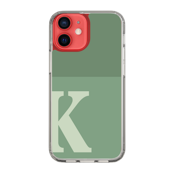 Slim Protection Case［ Original - initial two tone - K green ］