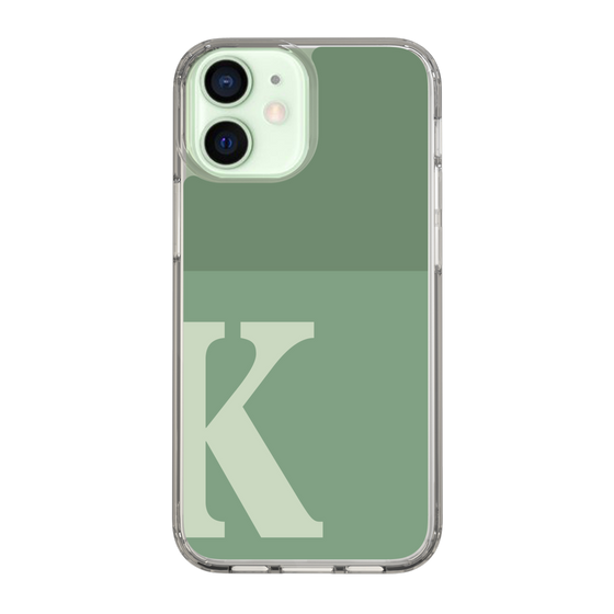 Slim Protection Case［ Original - initial two tone - K green ］