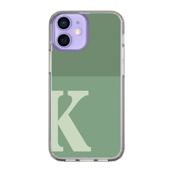 Slim Protection Case［ Original - initial two tone - K green ］