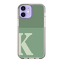 Slim Protection Case［ Original - initial two tone - K green ］