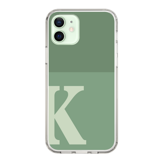 Slim Protection Case［ Original - initial two tone - K green ］