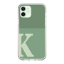 Slim Protection Case［ Original - initial two tone - K green ］